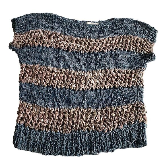 IMZ 100% Leather Sweater Made in Turkey Sz M-L Designer Luxury Modern City - Picture 4 of 6